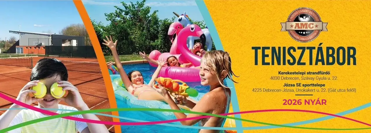 Tenisztábor 2026 AMC Tenisztábor 2026 AMC